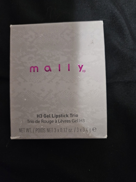 Mally Beauty Other - Mally H3 Gel Lipstick Trio Berry Peach 3 Full Size Lipsticks NEW Factory Sealed